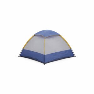 Blue and grey All-Weather 2-Person Camping Dome Tent
