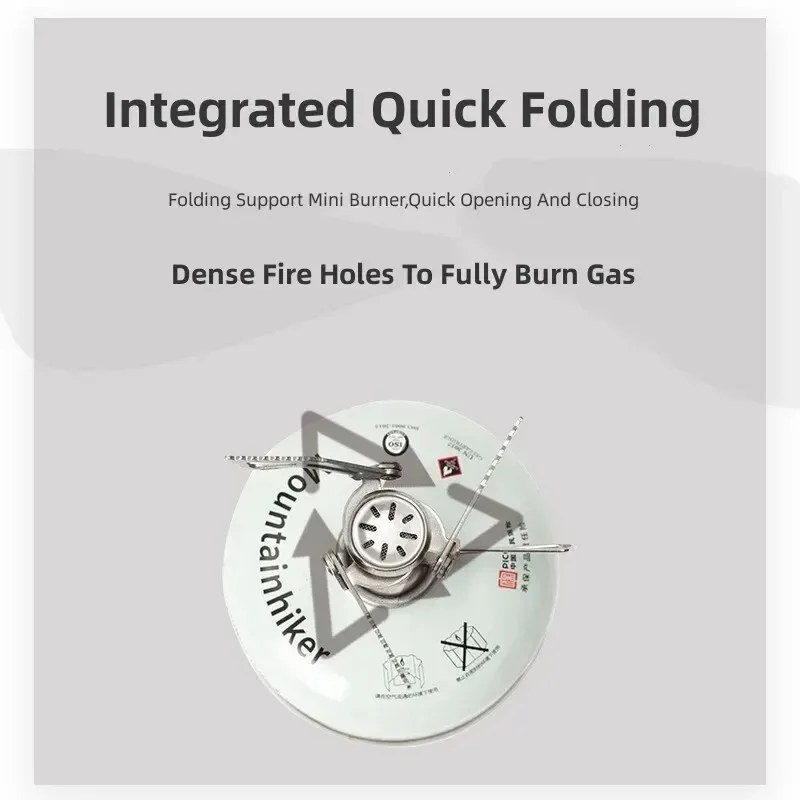 MOUNTAINHIKER Camping Tourist Burner Big Power Mini Gas Stove Cookware Folding Portable Outdoor Picnic Barbecue Survival Furnace - Image 3