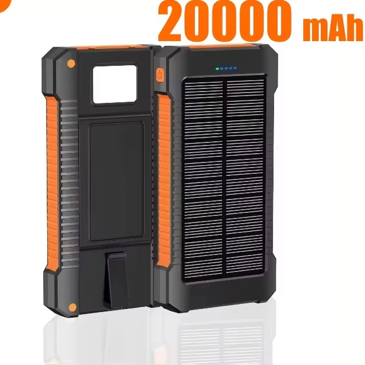 500000mAh Waterproof Outdoor Solar Power Bank Dual USB Travel Portable Solar Charger SOS Flashlight for iPhone Xiaomi Huawei - Image 9