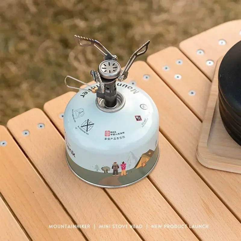 MOUNTAINHIKER Camping Tourist Burner Big Power Mini Gas Stove Cookware Folding Portable Outdoor Picnic Barbecue Survival Furnace - Image 2