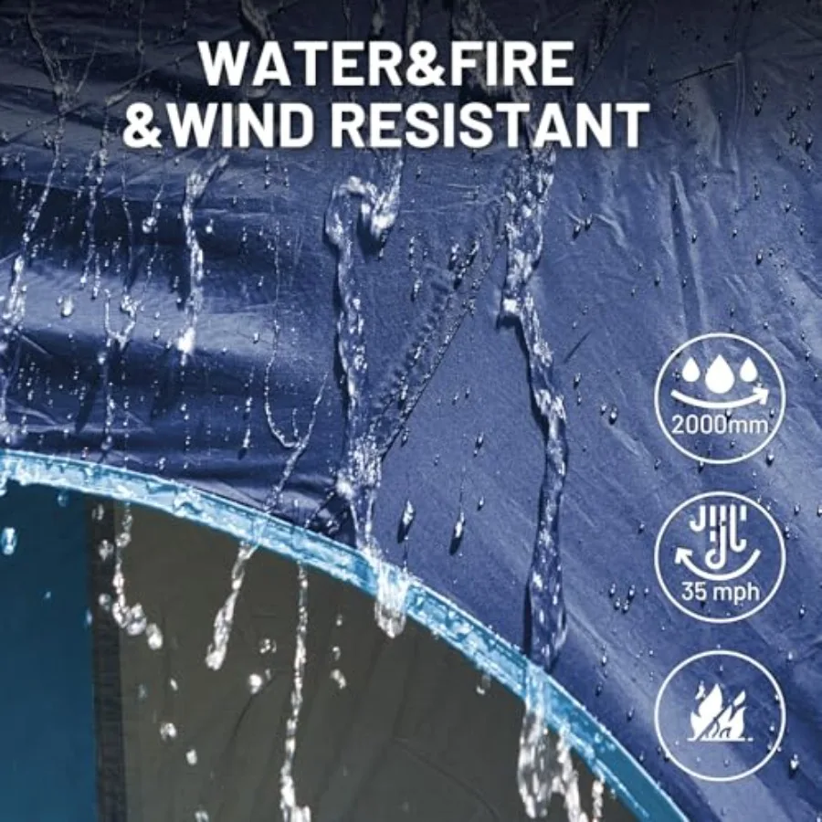 SUV Car Camping Tent – Waterproof 5-9 Person - Image 6