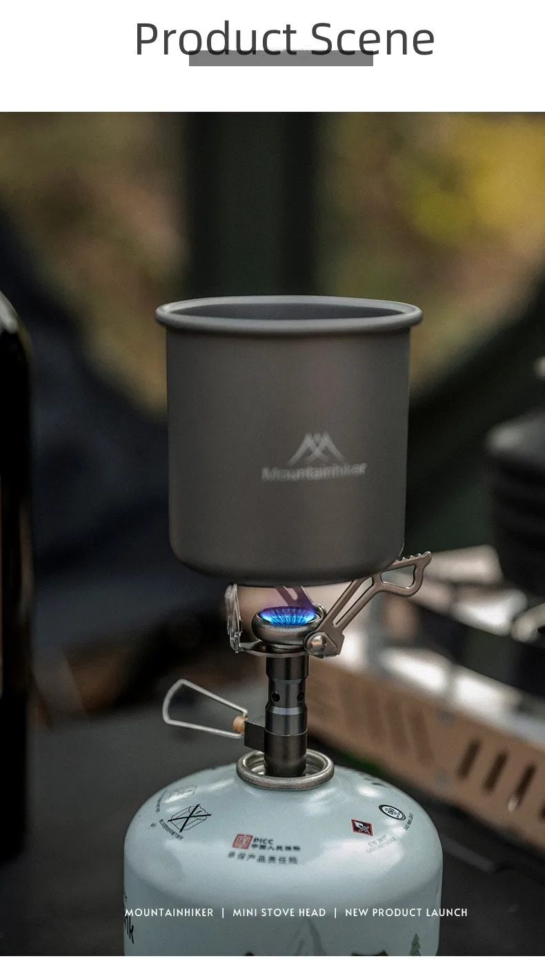 MOUNTAINHIKER Camping Tourist Burner Big Power Mini Gas Stove Cookware Folding Portable Outdoor Picnic Barbecue Survival Furnace - Image 17