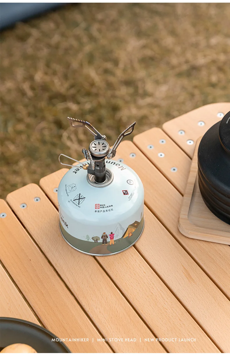MOUNTAINHIKER Camping Tourist Burner Big Power Mini Gas Stove Cookware Folding Portable Outdoor Picnic Barbecue Survival Furnace - Image 20