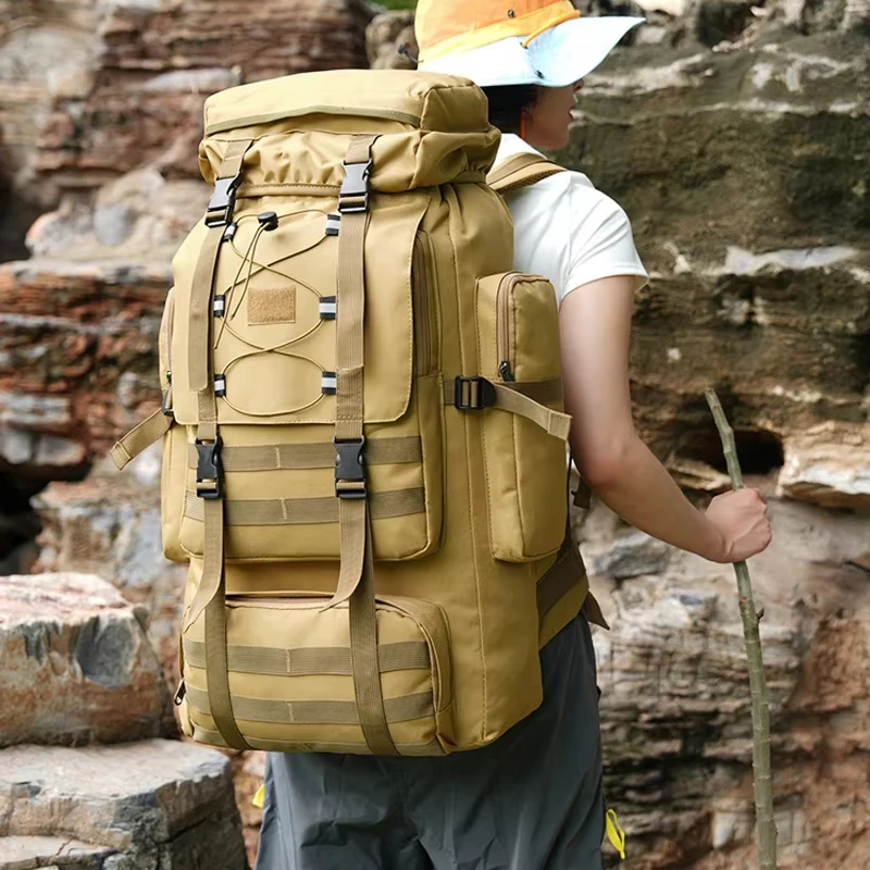 80L Tactical Hiking Backpack - Image 13