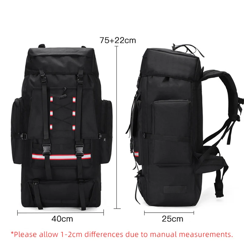 80L Tactical Hiking Backpack - Image 2