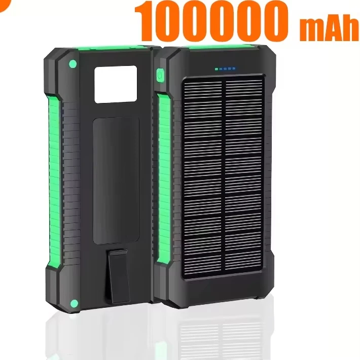 500000mAh Waterproof Outdoor Solar Power Bank Dual USB Travel Portable Solar Charger SOS Flashlight for iPhone Xiaomi Huawei - Image 14
