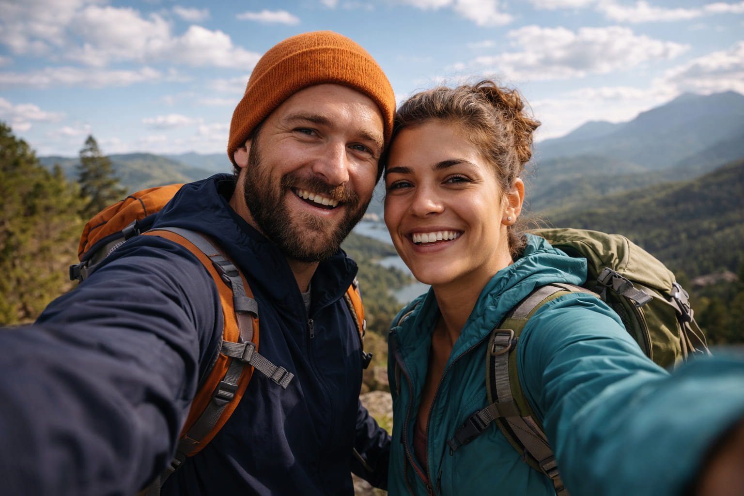 Our Fans Hiking Selfie
