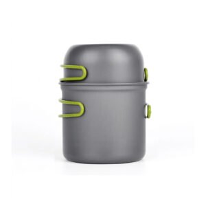 Ultralight Camping Cookware Set with Pots and Pans for Hiking
