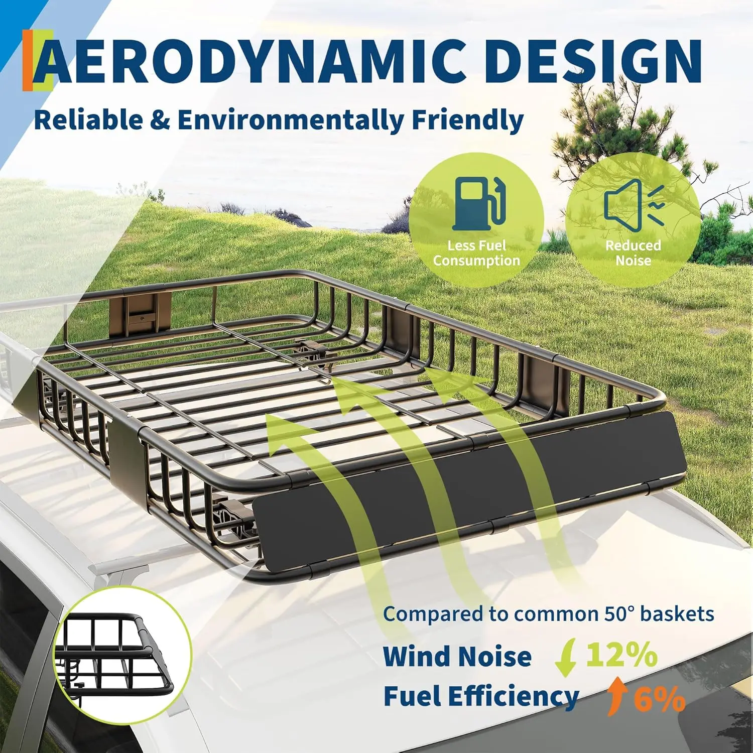 Heavy Duty Steel Roof Rack Basket - Image 5