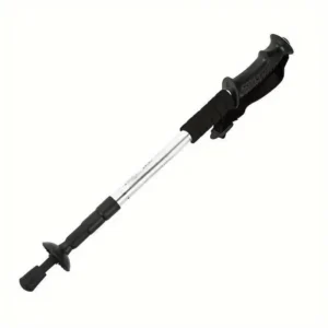 Foldable aluminum trekking poles for hiking and backpacking