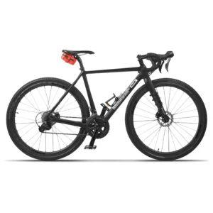 Waterproof bike seatpost tail bag for cycling gear