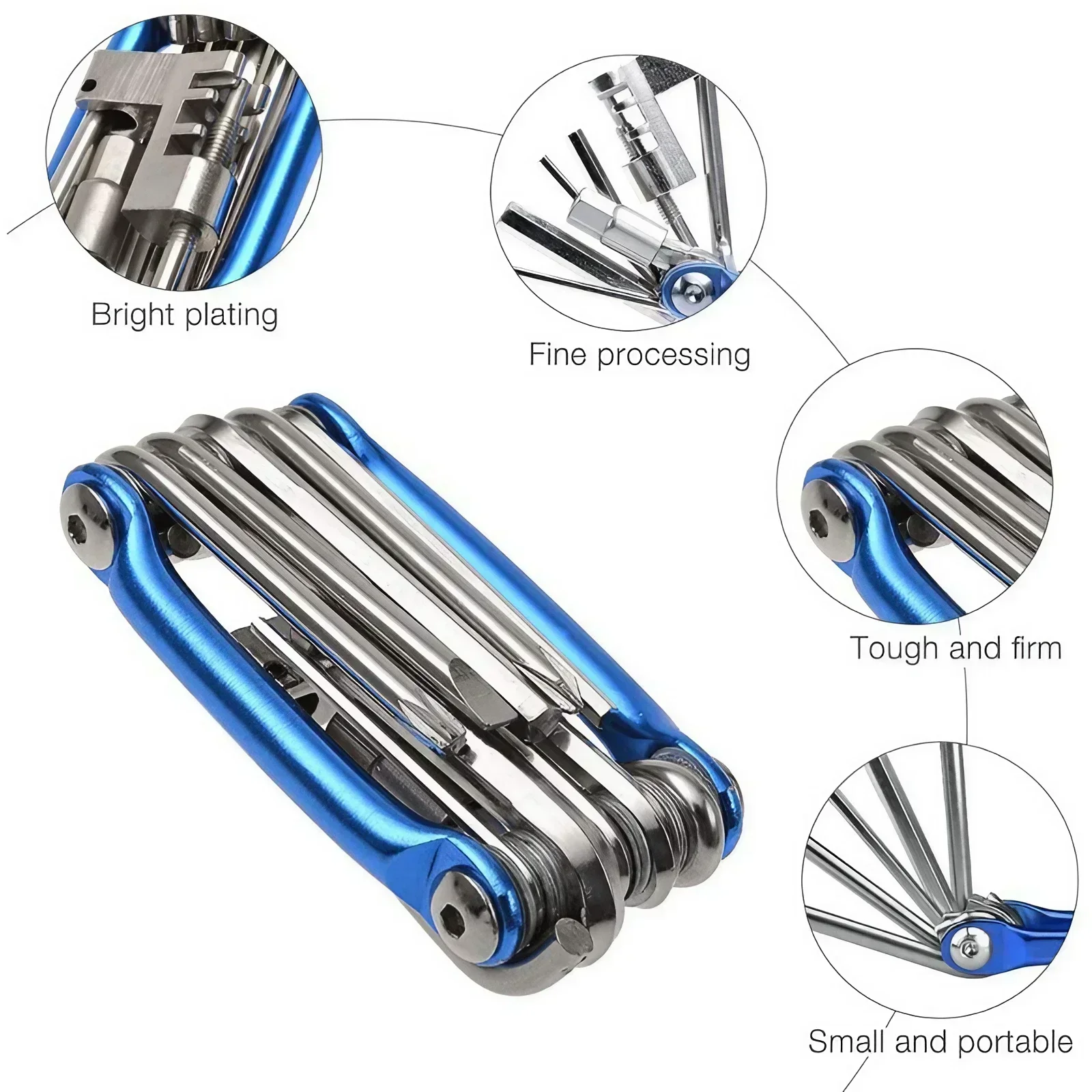 Compact Bike Multitool for Trail Adjustments - Image 3