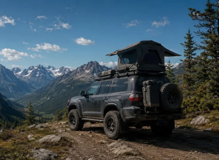 Vehicle and overland travel equipment