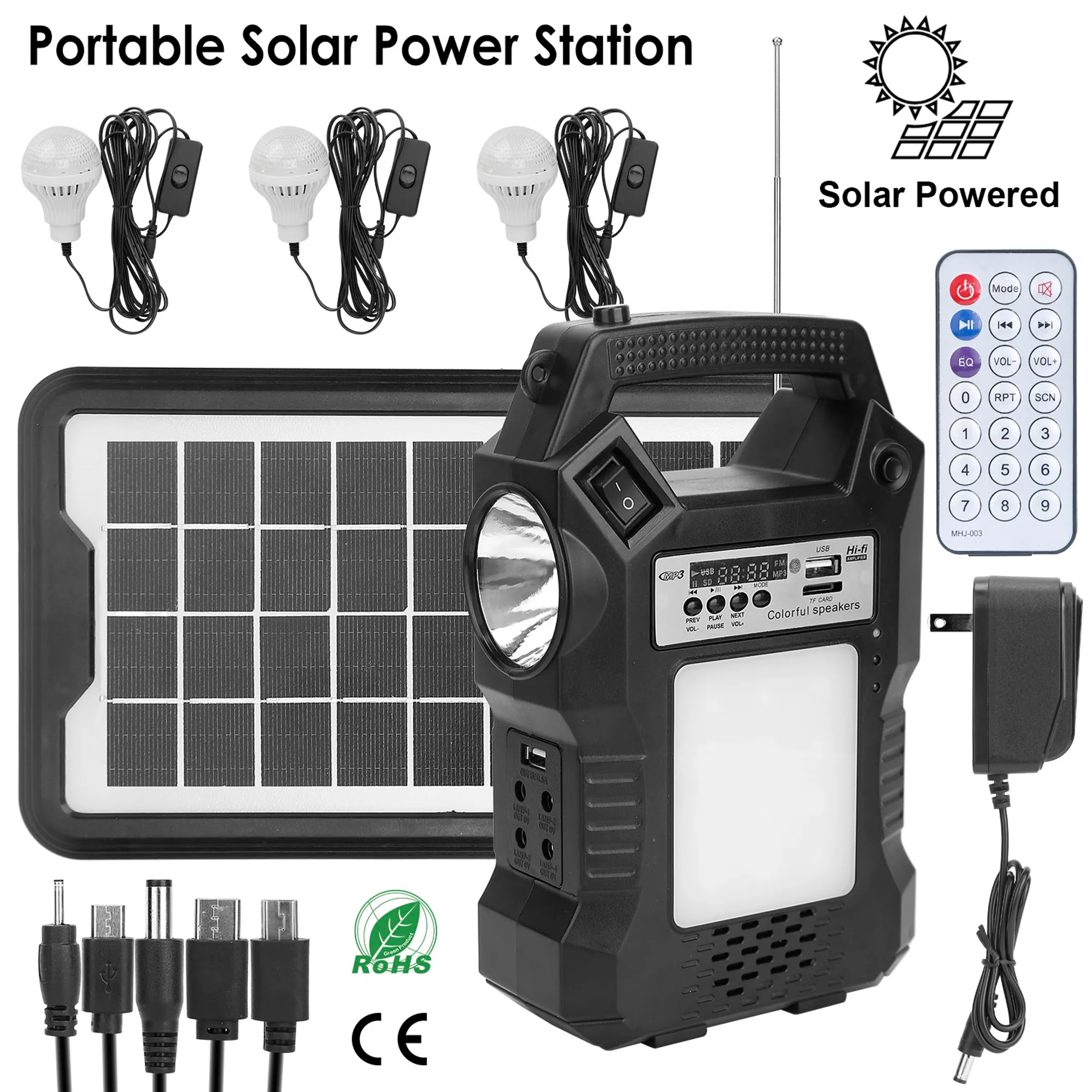 Solar Power Station with Panel - Image 2