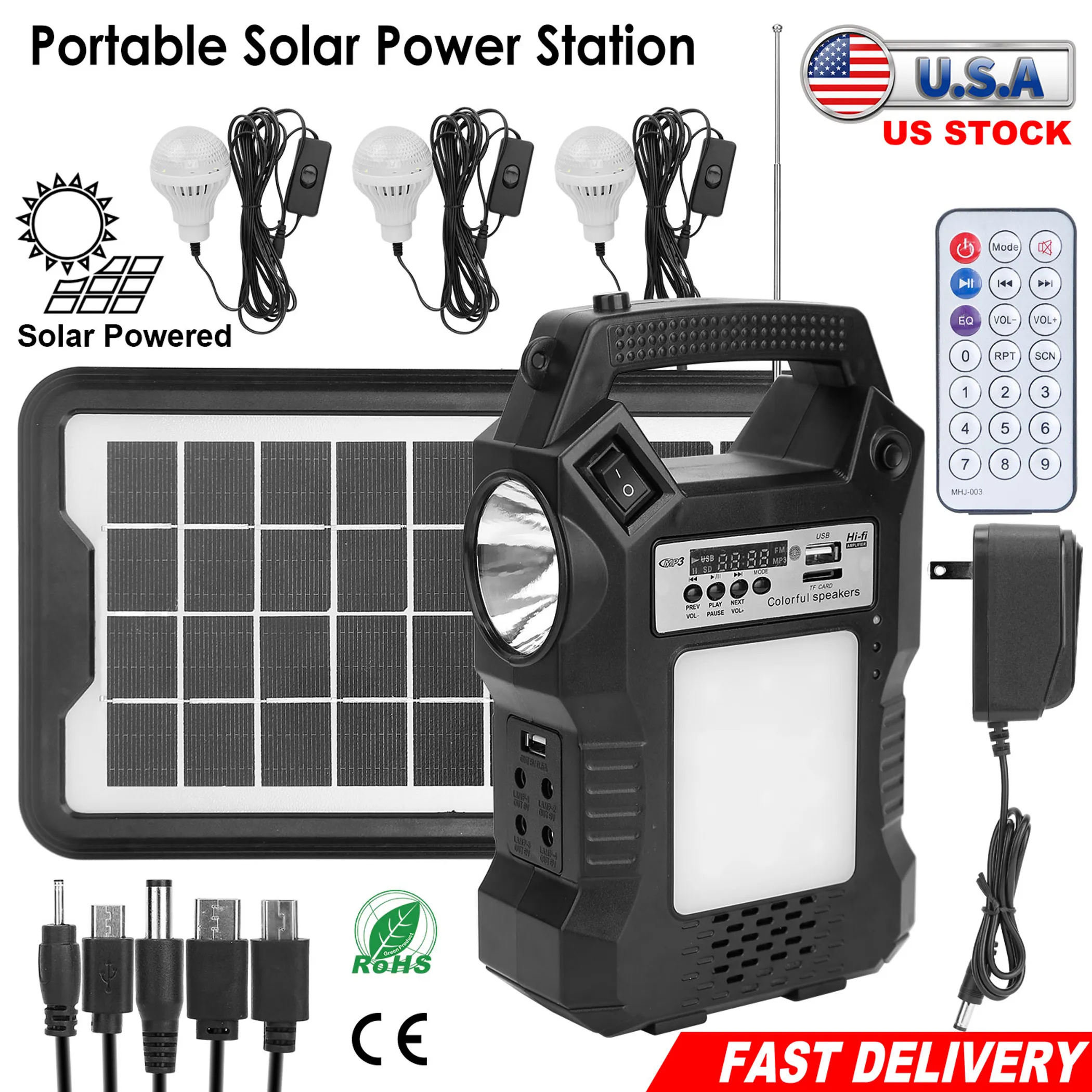 Solar Power Station with Panel - Image 4