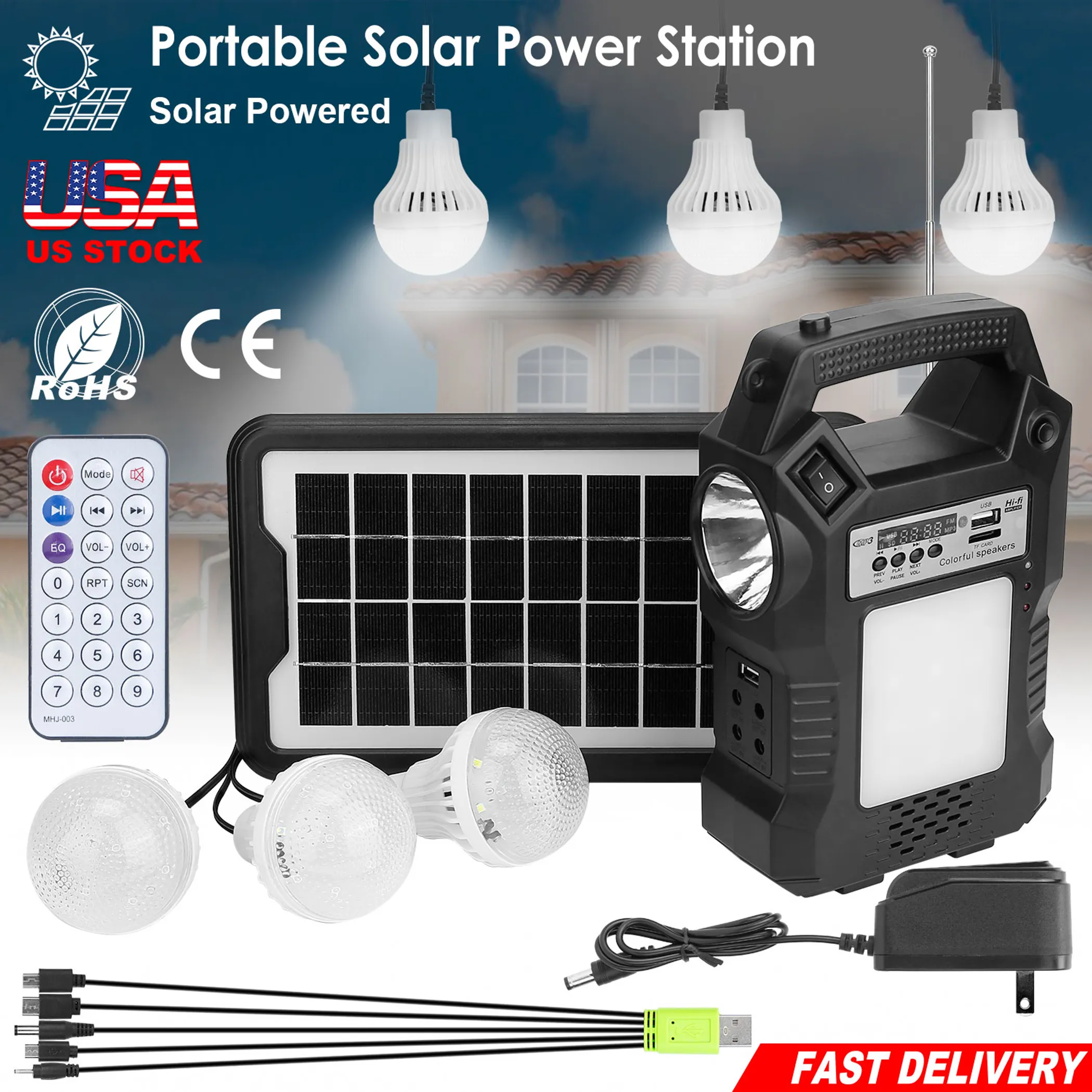 Solar Power Station with Panel - Image 5