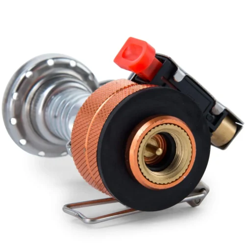 Camping Stove with Piezo Ignition, Portable Backpacking Burner