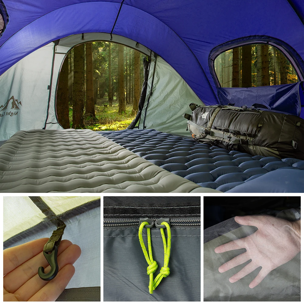 Night Cat Pop-Up Camping Tent - Image 4