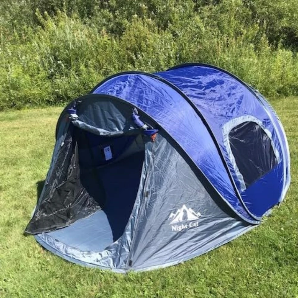 Night Cat Pop-Up Camping Tent - Image 2