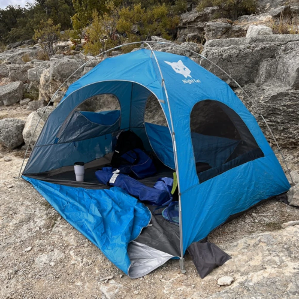 Night Cat Beach Tent Sun Shelter - Image 2