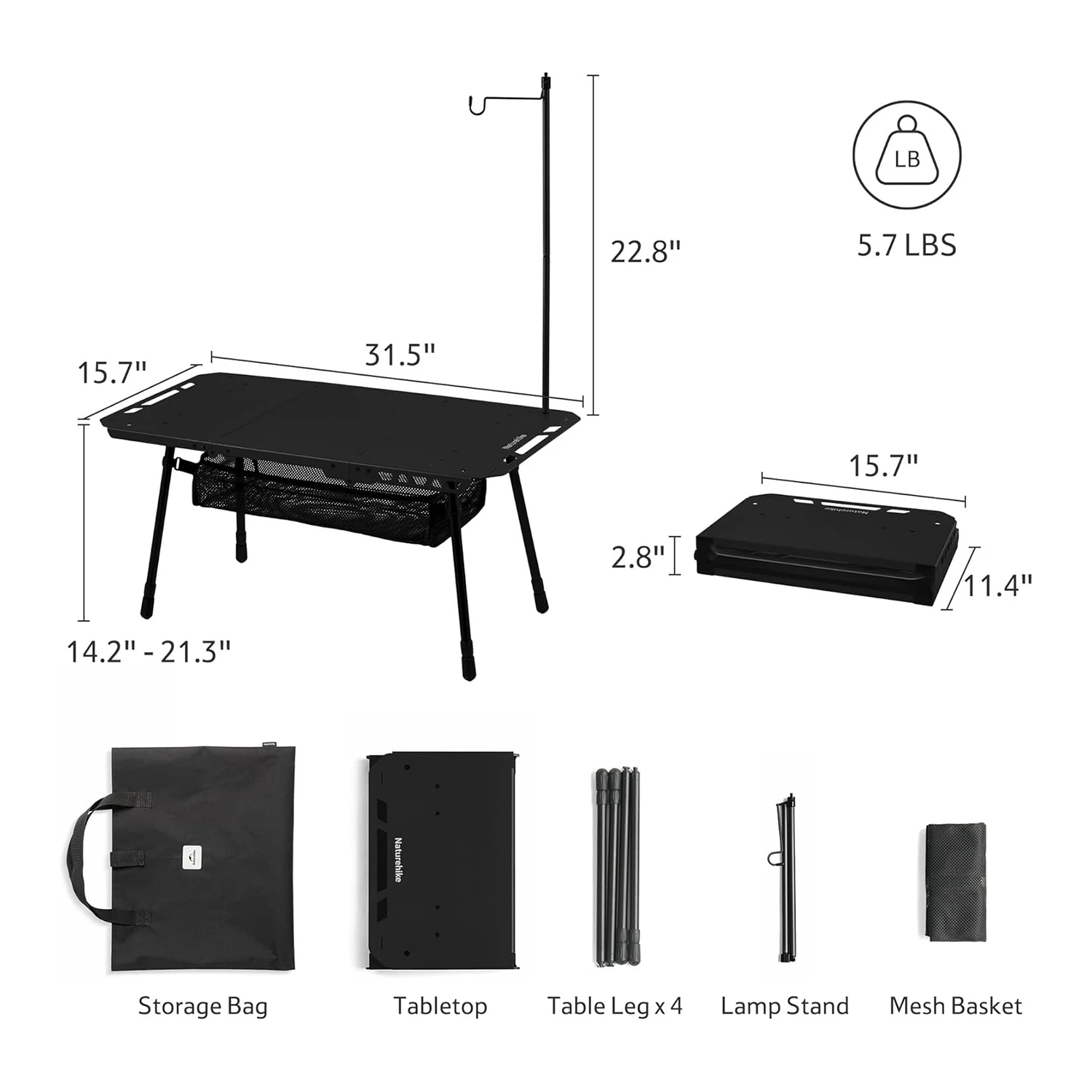 Naturehike IGT Camping Table - Image 3