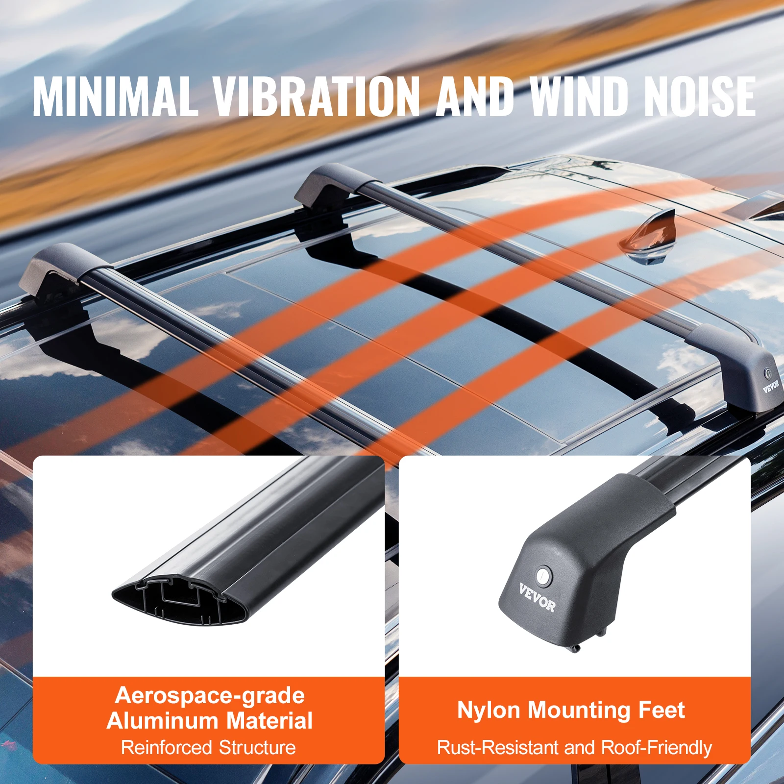 Universal Roof Rack Cross Bars - Image 4