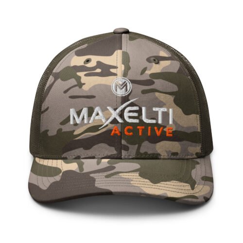 MAXELTI Active Camo Trucker Cap
