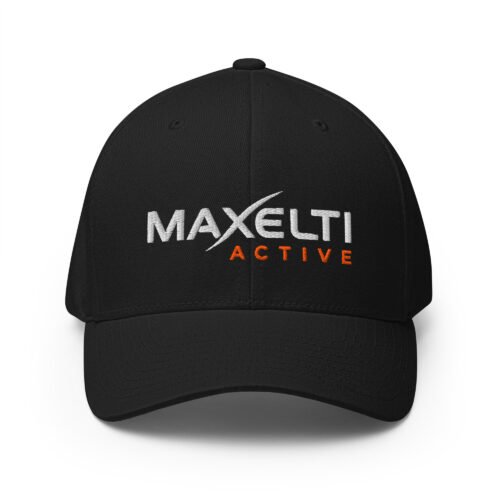 MAXELTI Active Embroidered Flexfit Cap