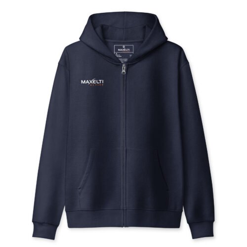 MAXELTI Active Full Zip Hoodie